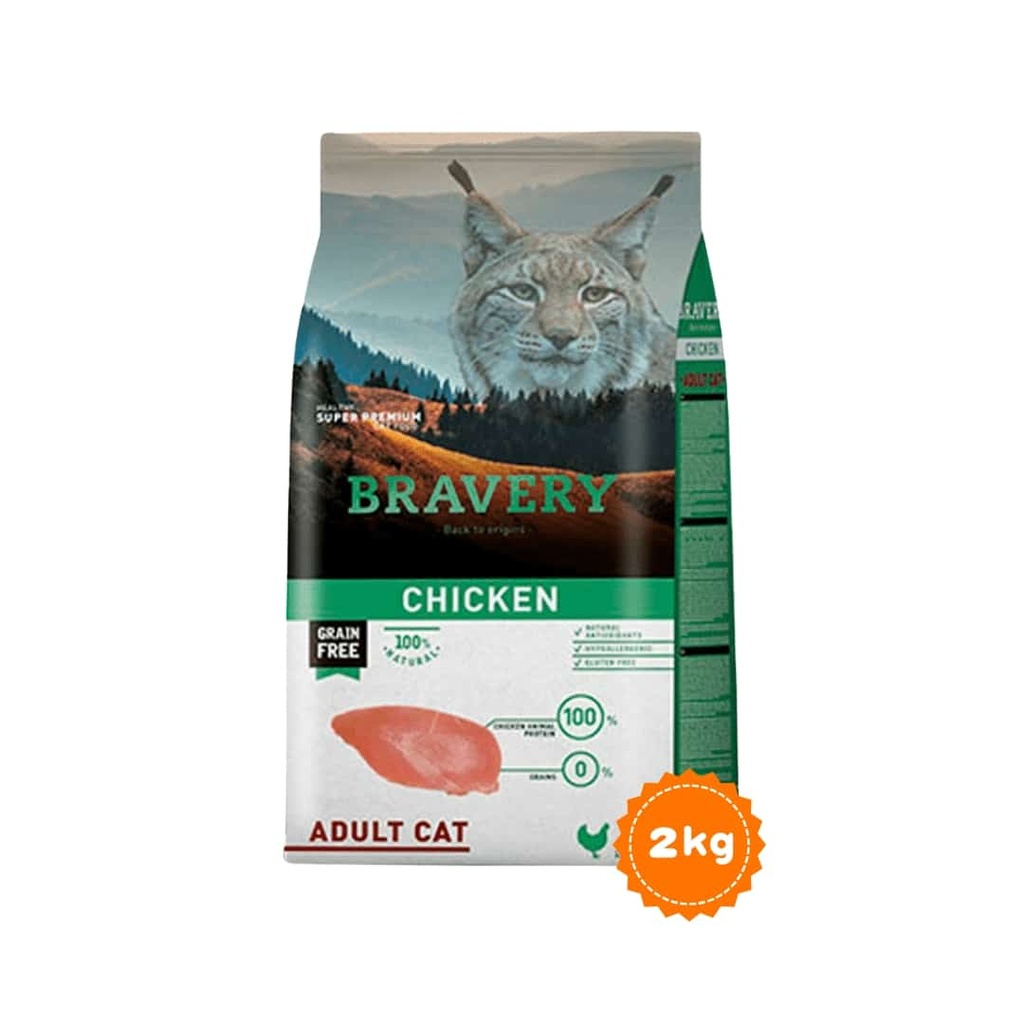 Bravery Chicken Adult Cat