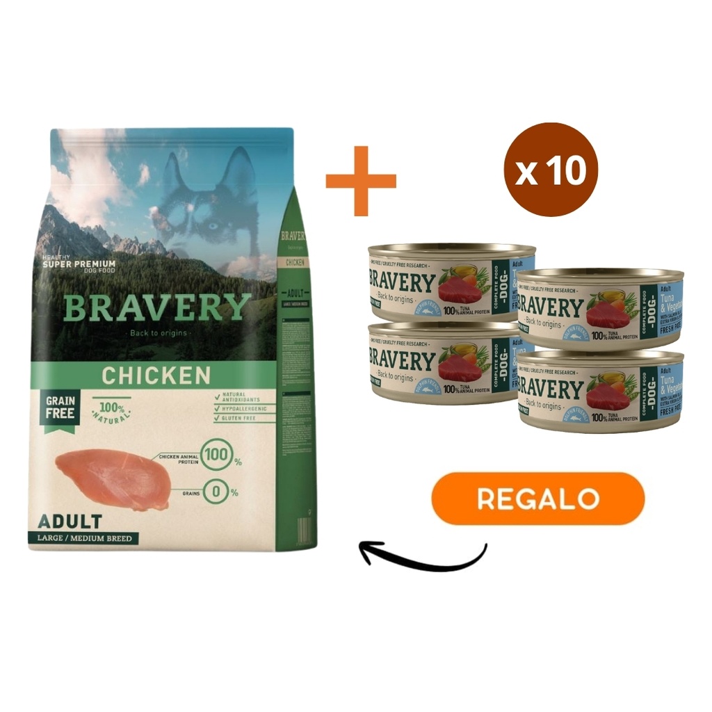 Bravery Chicken Adult Large/Medium Breeds