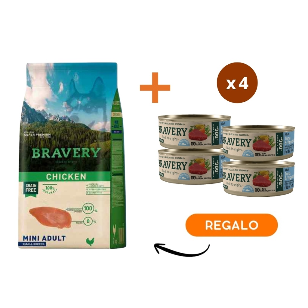 Bravery Chicken Mini Adult Small Breeds