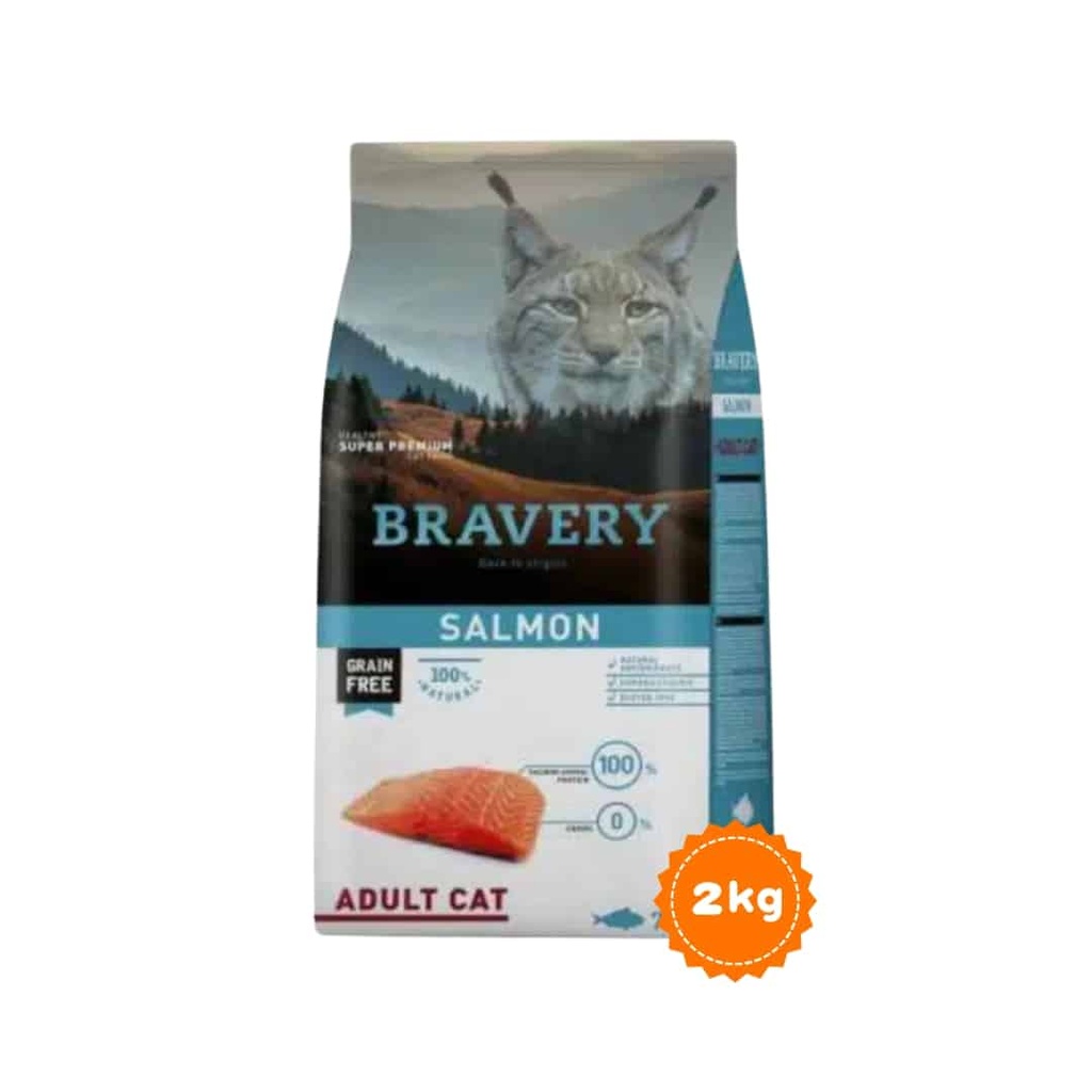 Bravery Salmon Adult Cat