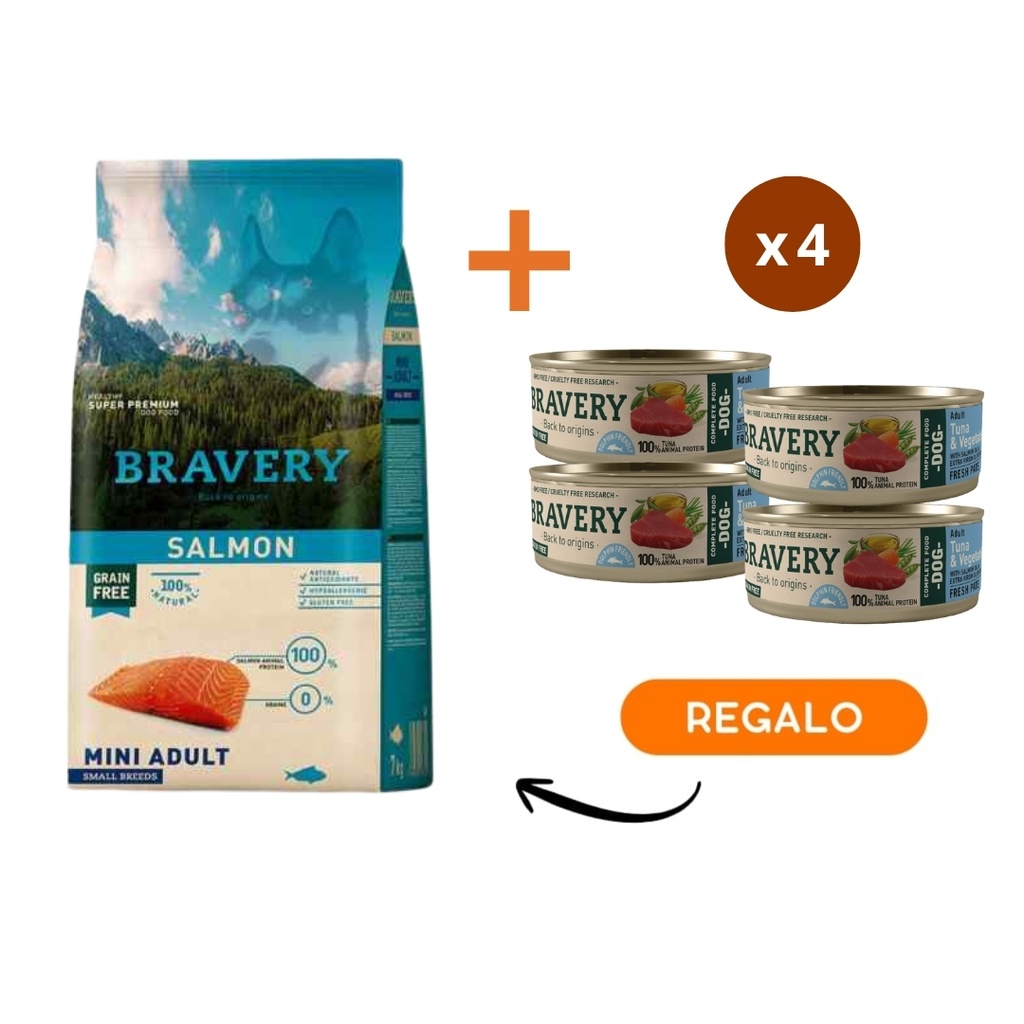 Bravery Salmon  Mini Adult Small Breeds