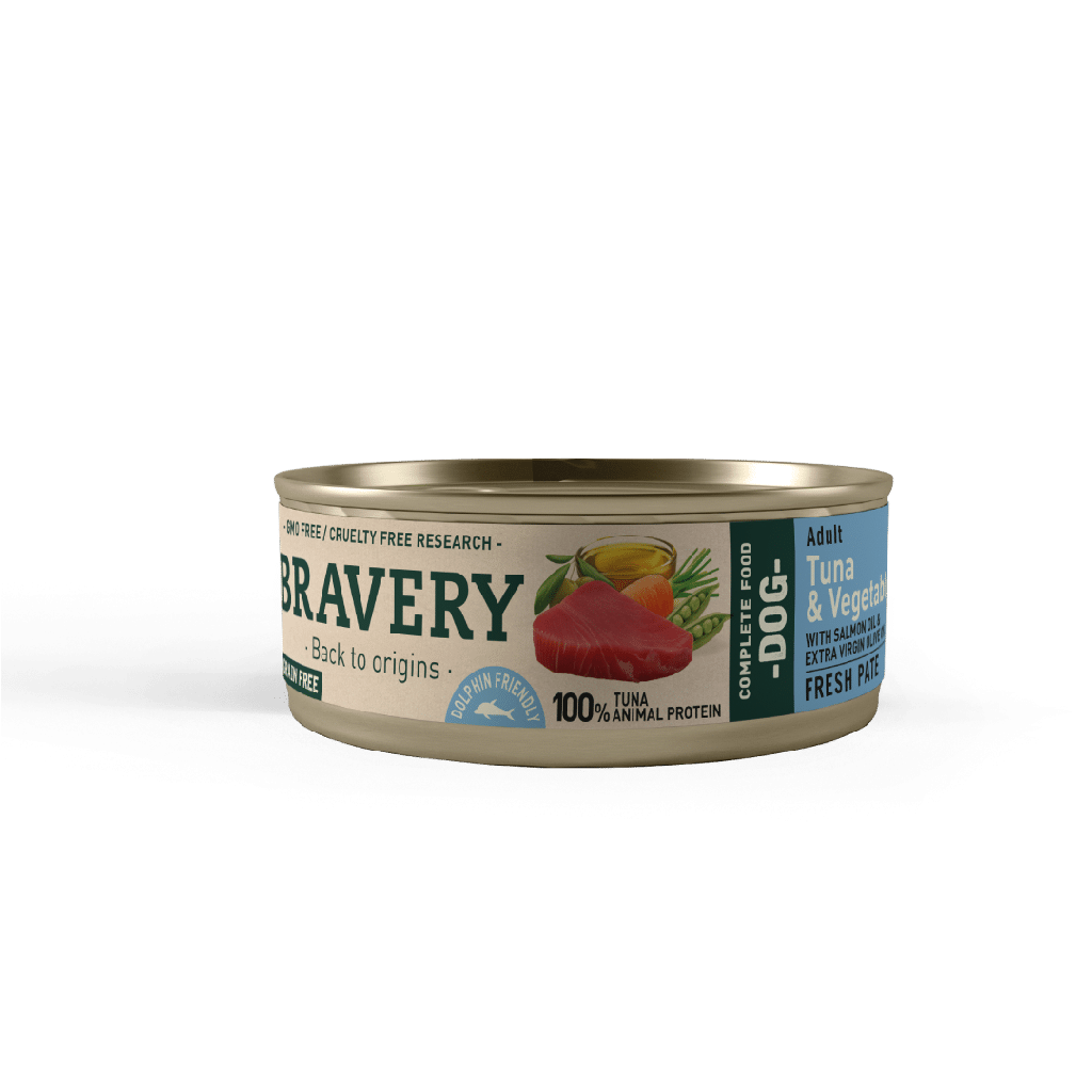 Bravery Tuna and Vegetables Adult Dog Wet Food
