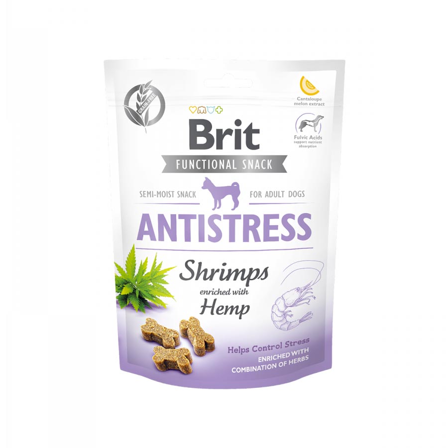 BRIT CARE DOG FUNCTIONAL SNACK ANTISTRESS SHRIMPS