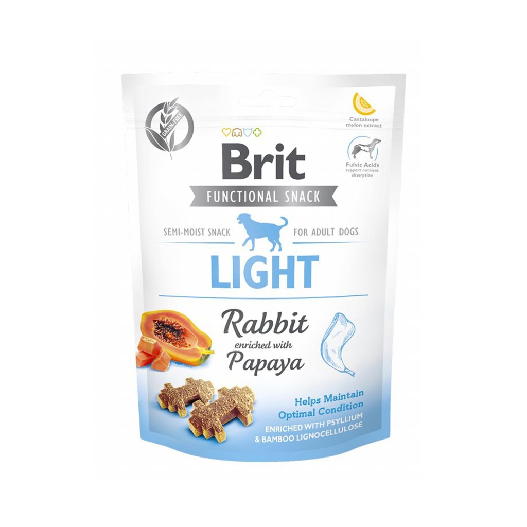 BRIT CARE DOG FUNCTIONAL SNACK LIGHT RABBIT 150 GR