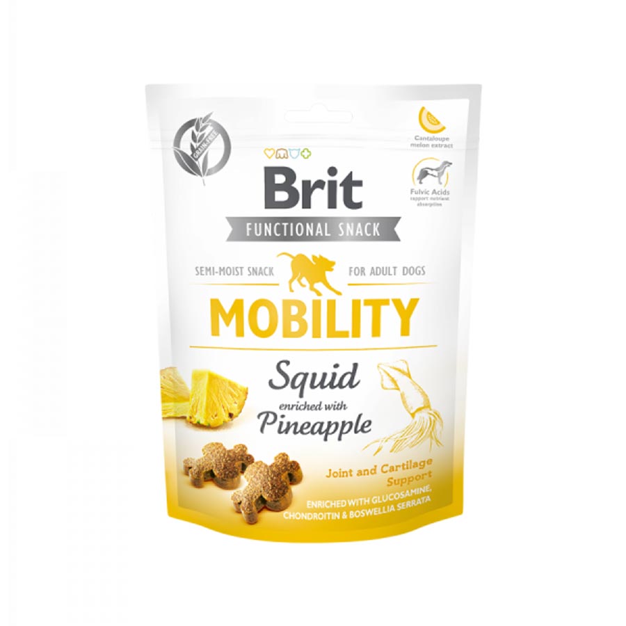 BRIT CARE DOG FUNCTIONAL SNACK MOBILITY SQUID