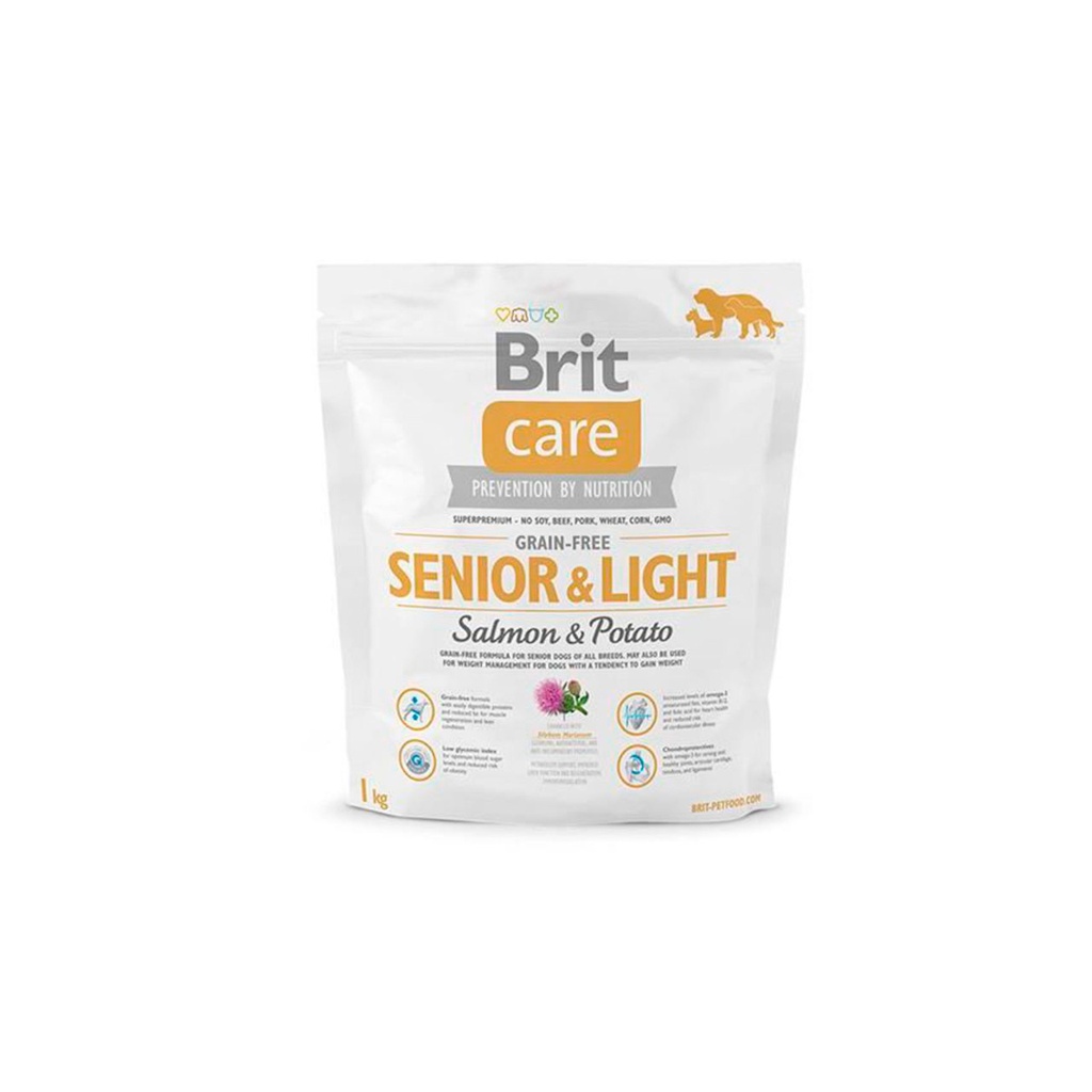 BRIT CARE GRAIN-FREE SENIOR & LIGHT SALMON