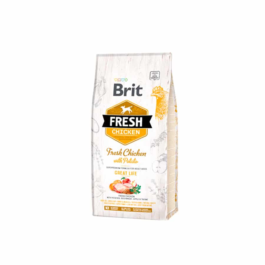 Brit Fresh Chicken With Potato Adult Great Life