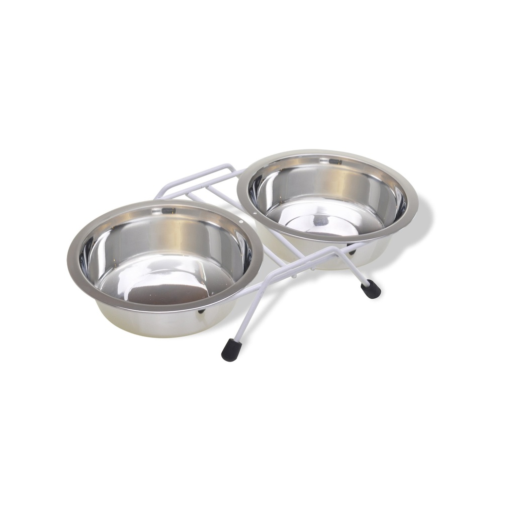 SSWR1-PLATO DOBLE DE ACERO CON PARRILLA