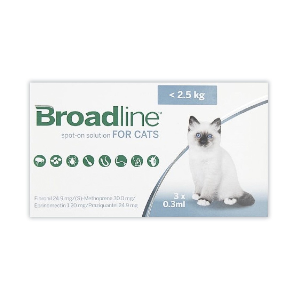 BROADLINE CAT SMALL X JERINGA (MENOS DE 2.5 KG)