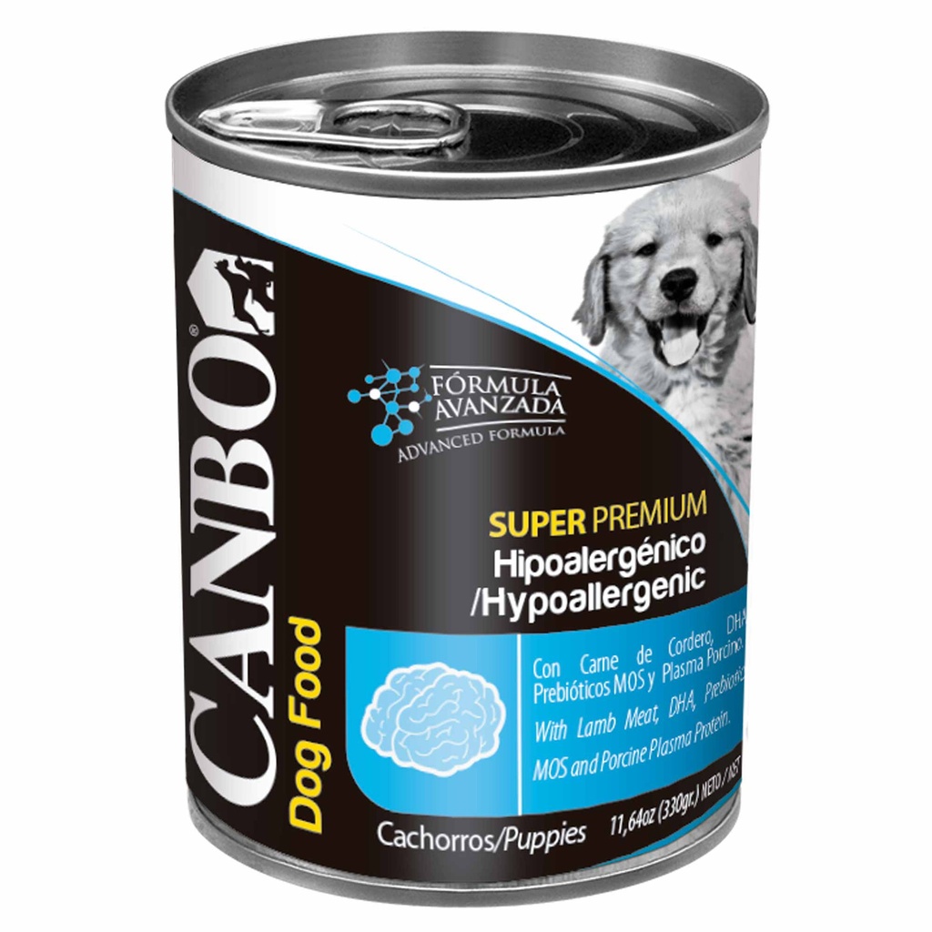CANBO SUPER PREMIUM CACHORRO HIPOALERGENICO PATE