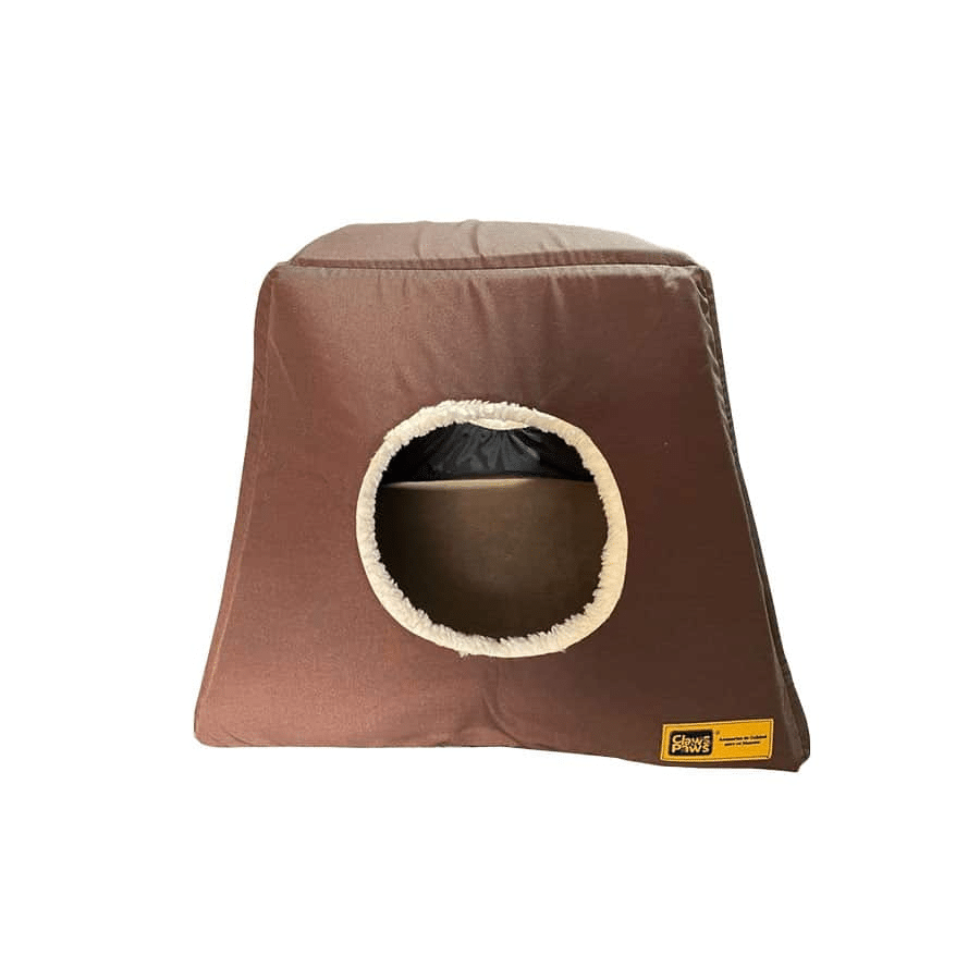 Casa Para Gatos 3 En 1 Marron Claws & Paws
