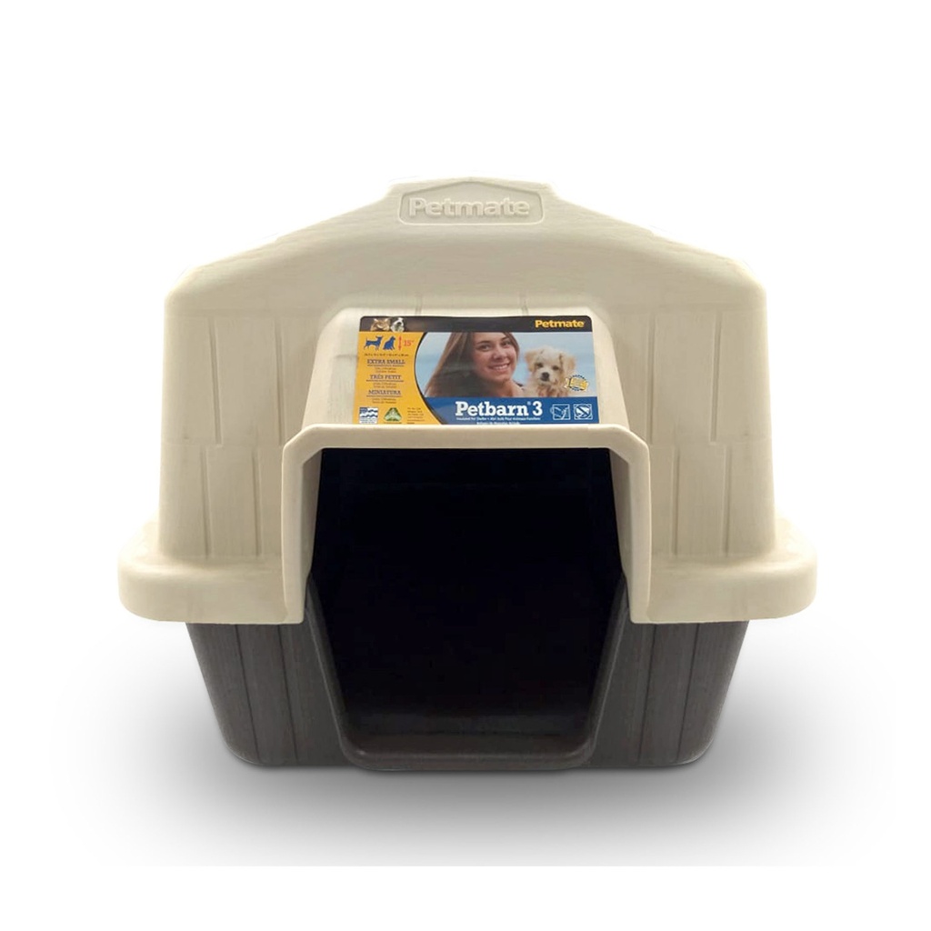 CASA PETBARN 3 PETMATE (EXTRA PEQUEÑA - 27x18.9x19.3 CMS)