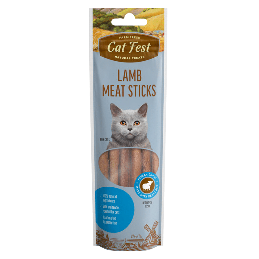 Cat Fest Lamb Meat Sticks 45 Gr