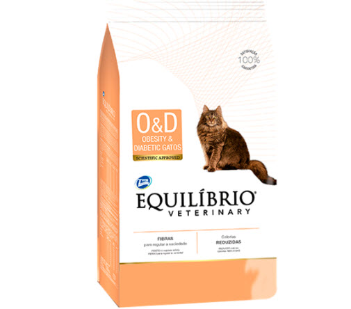 EQUILIBRIO VET OBESITY & DIABETIC GATOS - 2 KG