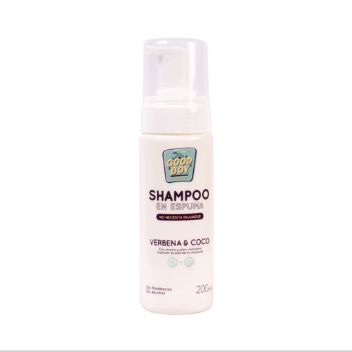 GOOD BOY SHAMPOO EN ESPUMA