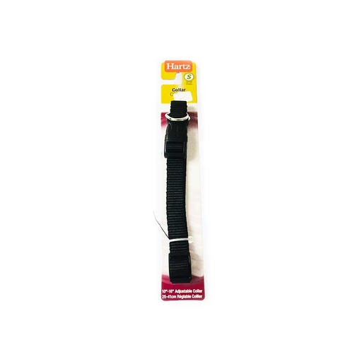 HARTZ COLLAR 10-16X5/8 COLOR NEGRO