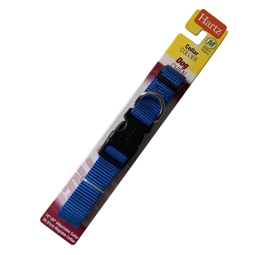 HARTZ COLLAR - ADJ 14-20X3/4 COLOR ENTERO