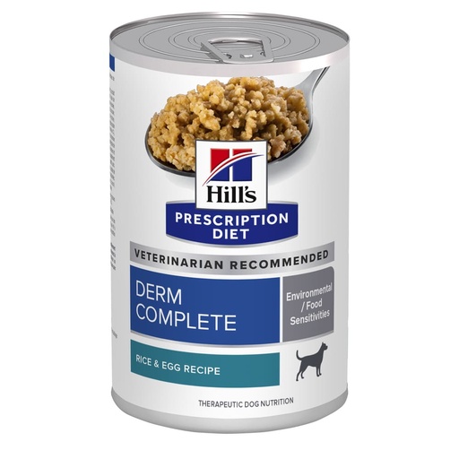 Hills Prescription Diet Derm Complete Alergias Alimentarias y Ambientales para Perro