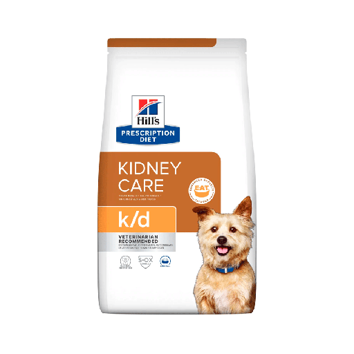 HILLS PRESCRIPTION DIET K/D, CUIDADO RENAL, ALIMENTO PARA PERRO