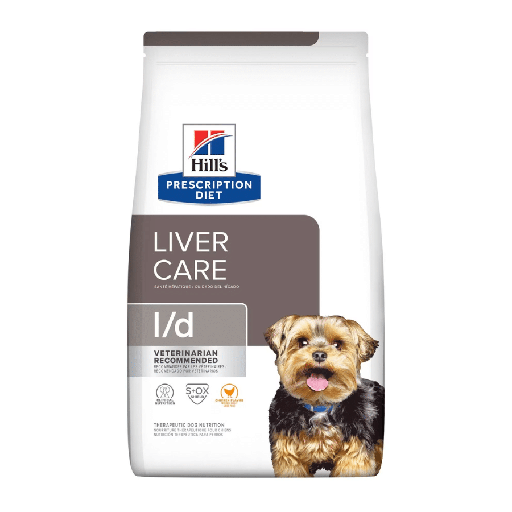HILLS PRESCRIPTION DIET L/D, SALUD HEPÁTICA, ALIMENTO PARA PERRO