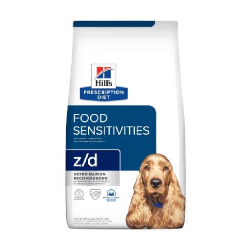 HILLS PRESCRIPTION DIET Z/D, ALERGIAS ALIMENTARIAS, ALIMENTO PARA PERRO