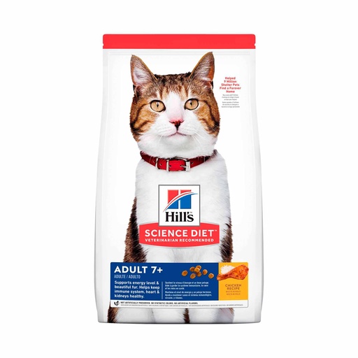 HILLS SCIENCE DIET ADULT 7+ GATOS ADULTOS MAYORES