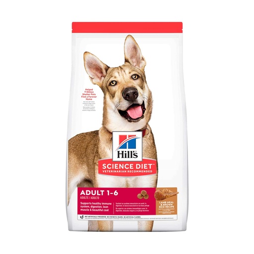 HILLS SCIENCE DIET ADULT CORDERO Y ARROZ