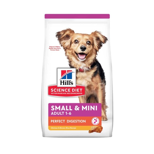 Hills Science Diet Adulto 1-6 Small and Mini Perfect Digestion