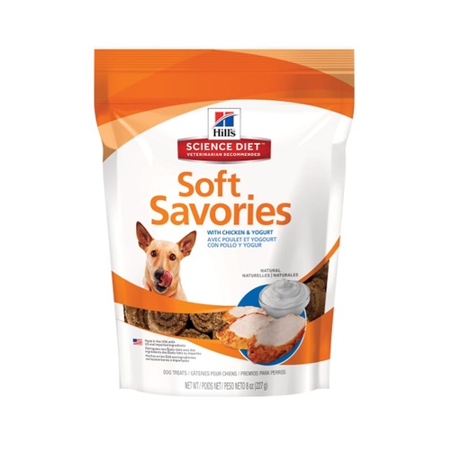 HILLS SCIENCE DIET NATURAL SOFT SAVORIES SOFT SAVORIES CHICKEN & YOGURT