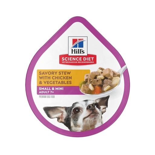 Hills SD Adult 7+ Small Paws Chicken and Vegetables (Estofado)