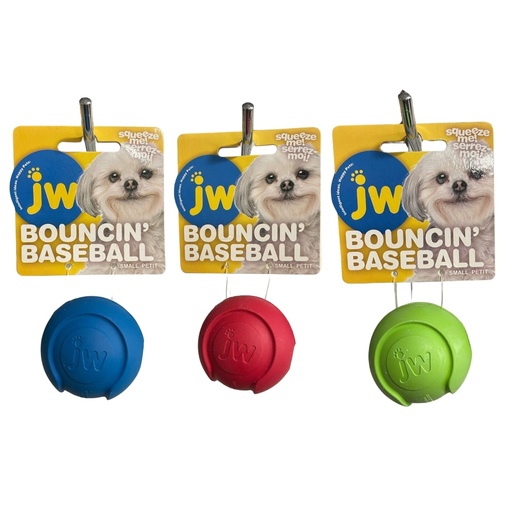 JW Bouncin Baseball Small Petit