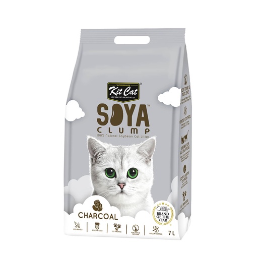 KIT CAT SOYACLUMP SOYBEAN LITTER - CHARCOAL