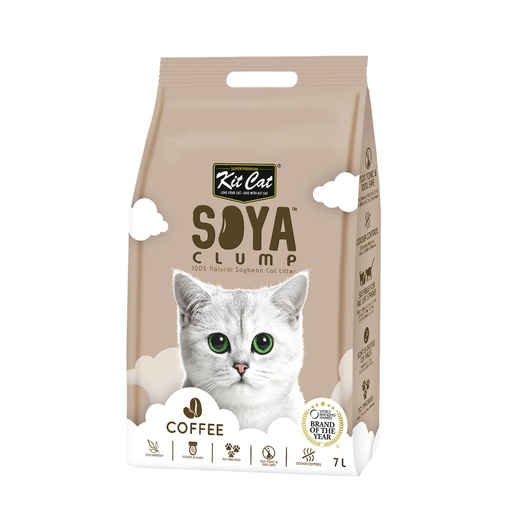 KIT CAT SOYACLUMP SOYBEAN LITTER - COFFEE