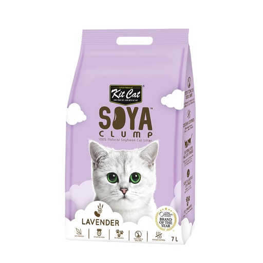 KIT CAT SOYACLUMP SOYBEAN LITTER - LAVENDER