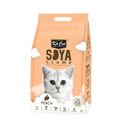 KIT CAT SOYACLUMP SOYBEAN LITTER - PEACH
