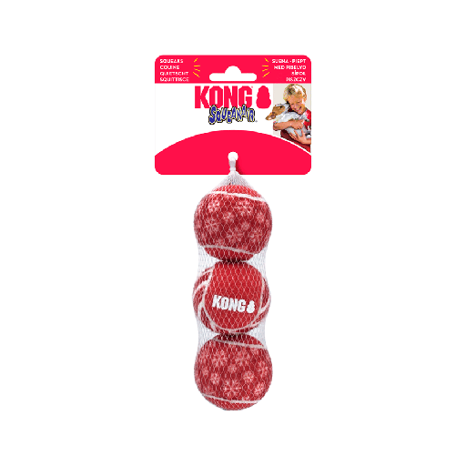 Kong Holiday SqueakAir Balls Md