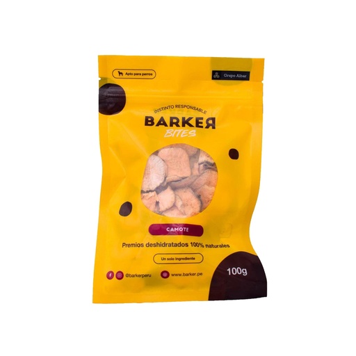 BARKER BITES CAMOTE