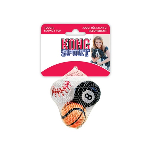 KONG SPORT BALLS SMALL (PACK 3 UNID.)
