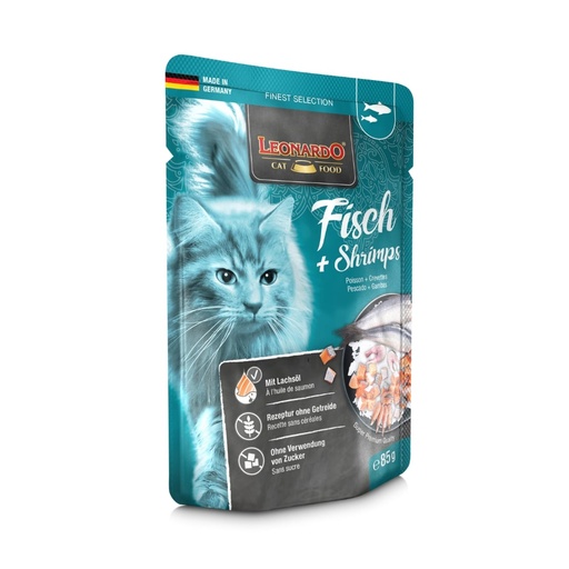 Leonardo Pescado + Camarones