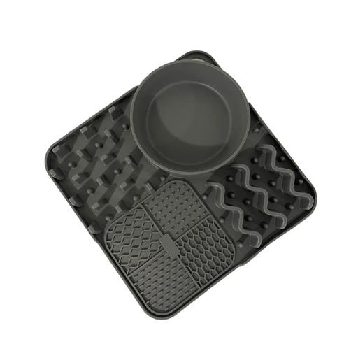 Lick Mat Multifuncional – 4 Zonas