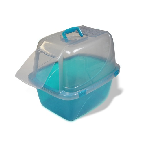 LITERA CERRADA TRANSPARENTE PARA GATOS GRANDE