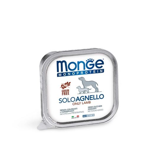 Monge Canine Adult Monoprotein Cordero Lata