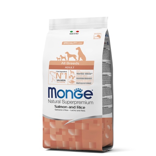 MONGE CANINE ADULTO SALMON Y ARROZ