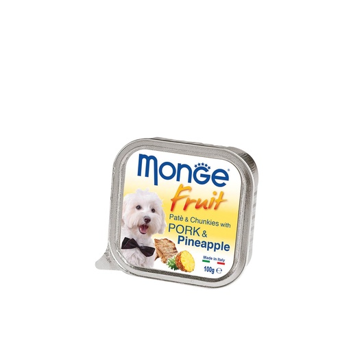 Monge Canine Fruit Cerdo y Piña Lata