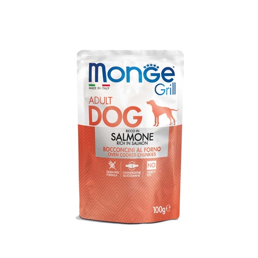 Monge Canine Grill Salmon Sobre - 100gr