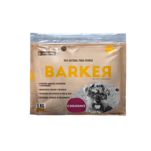 BARKER CODORNIZ (1KG) - 20 HAMBURGUESAS