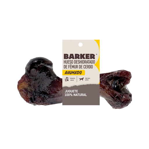 Barker Hueso Deshidratado Ahumado Fémur de Cerdo