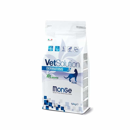 [MV002111] Monge Vet Solution Feline Dermatosis 1.5 Kg