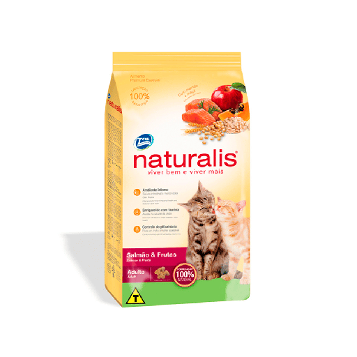 Naturalis Gato Adulto Salmón y Frutas
