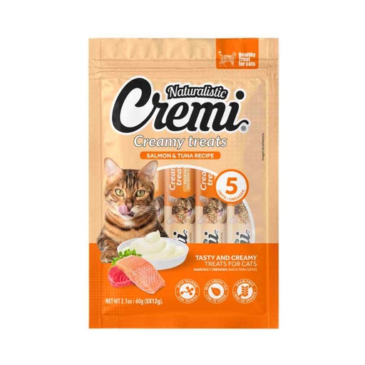 Naturalistic Cremi Salmon & Tuna Recipe x 5 Und